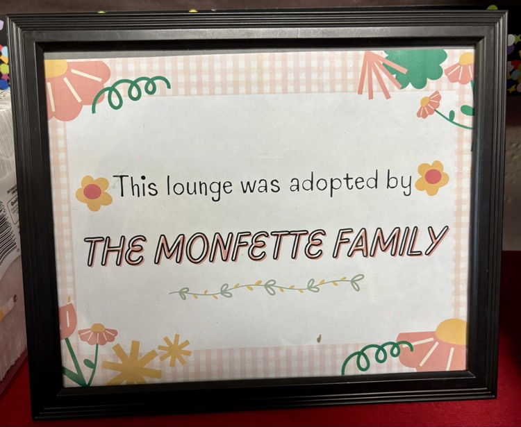 Thank you to the Monfette family for our recent Adopt a Lounge. Lunch was delicious and much appreciated! #wearemuir #community 
