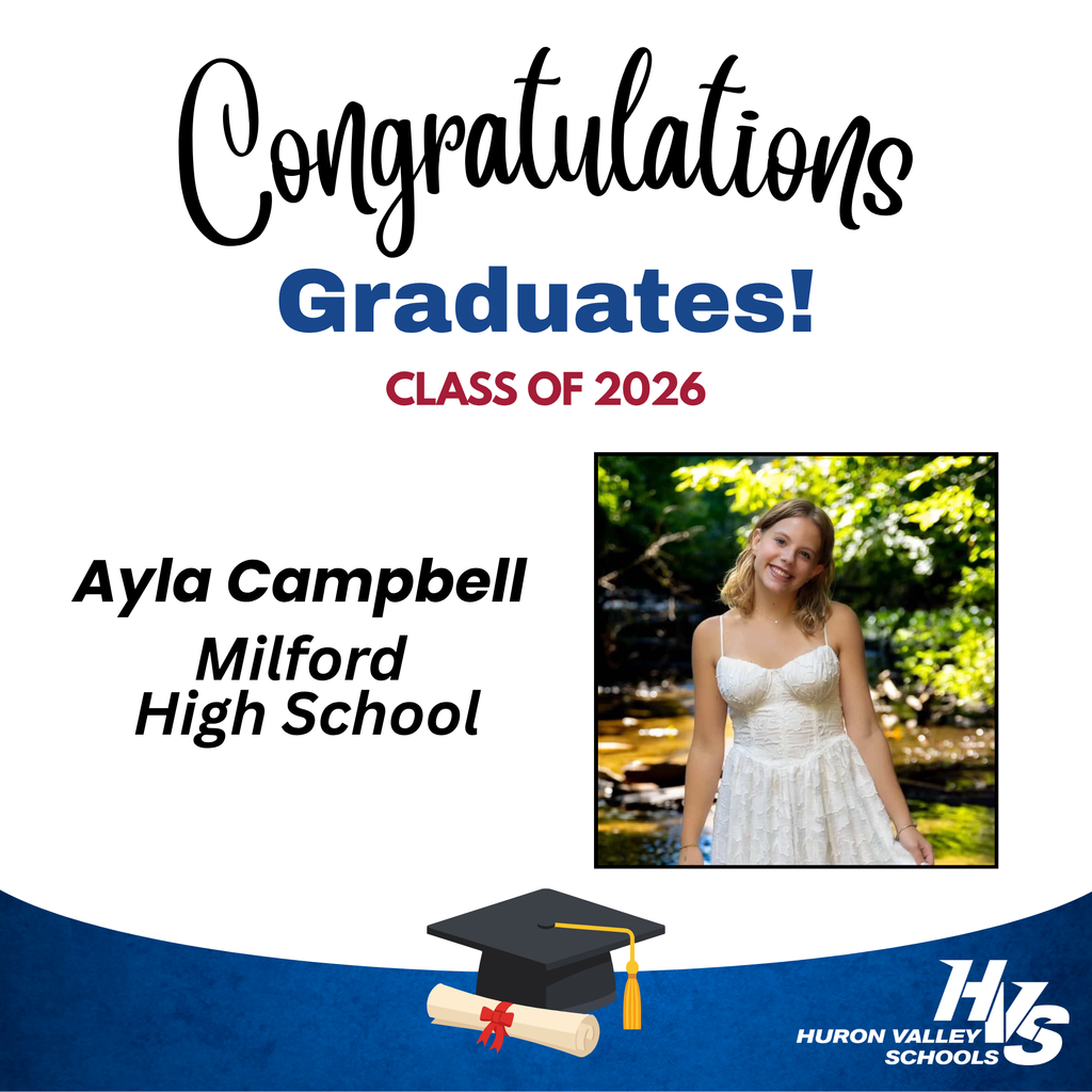GFX & Photo honoring Ayla Campbell- recent MHS grad