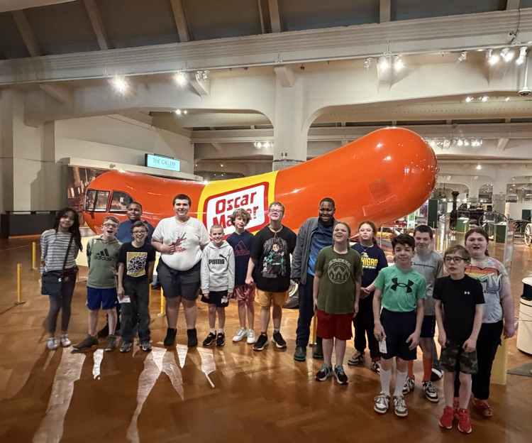 Mr. Williams' and Ms. Buell's classes had a great time in their visit to Henry Ford Museum! #wearemuir
