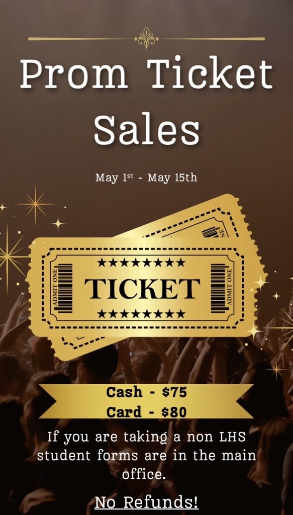 Prom Ticket Flyer