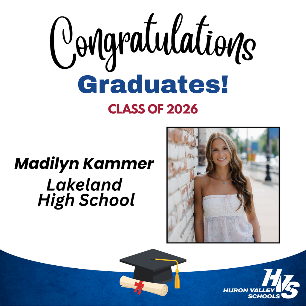 GFX & Photo honoring Madilyn Kammer -- recent LHS grad