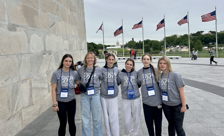 Day 1 in DC was a blast! Students saw the Washington Monument, WWII Memorial, The National Archives, FDR Memorial, Jefferson Memorial, Smithsonian Natural History Museum, Holocaust Museum and more! #wearemuir