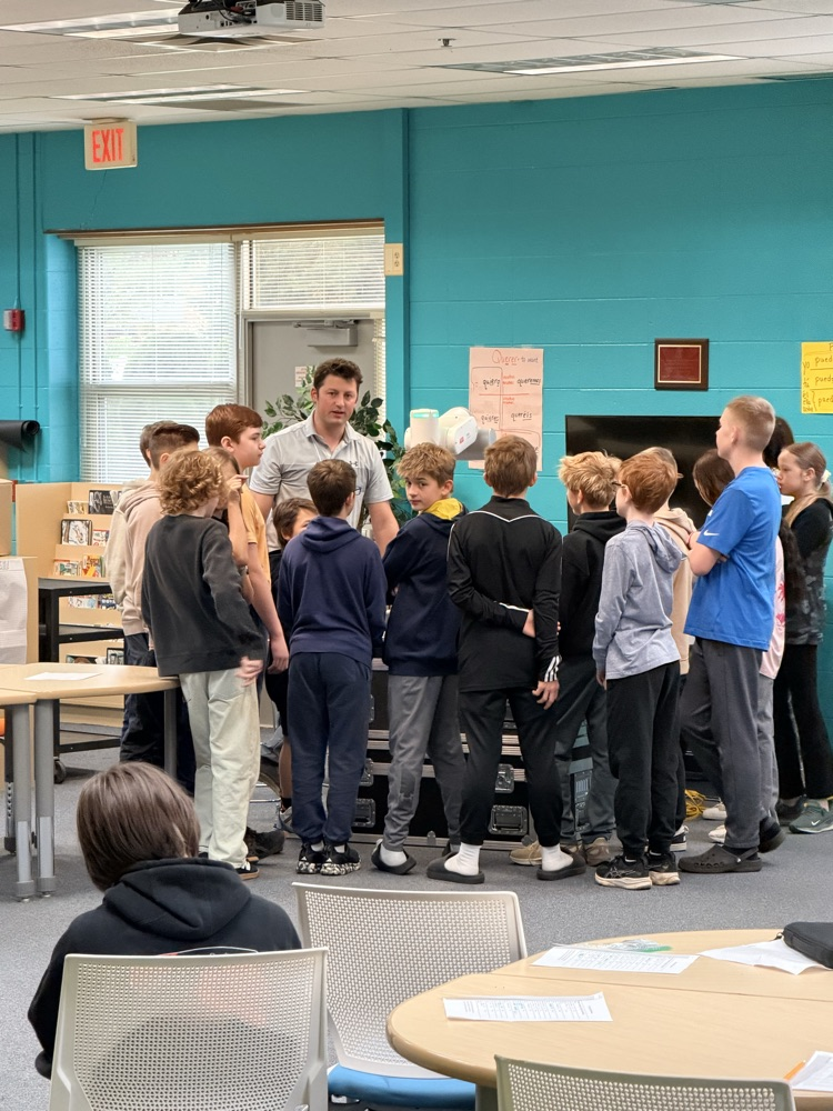 Today, all 6th grade students experienced Career Day! Thank you to our amazing guest speakers for taking the time to teach our students about a variety of career paths! #wearemuir