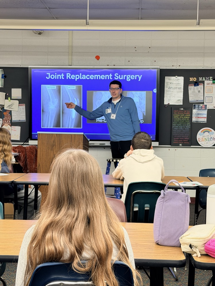 Today, all 6th grade students experienced Career Day! Thank you to our amazing guest speakers for taking the time to teach our students about a variety of career paths! #wearemuir