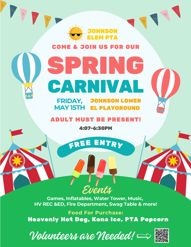 Spring Carnival, Friday May 15th, 4:07-6:30