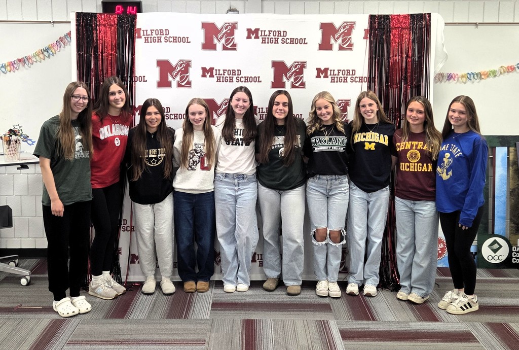 MHS was thrilled to have Decision Day this morning for our graduating seniors! Many photos opportunities, raffle prizes and snacks!