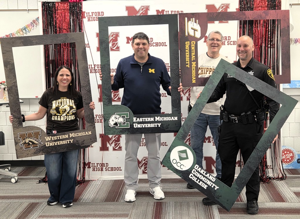 MHS was thrilled to have Decision Day this morning for our graduating seniors! Many photos opportunities, raffle prizes and snacks!