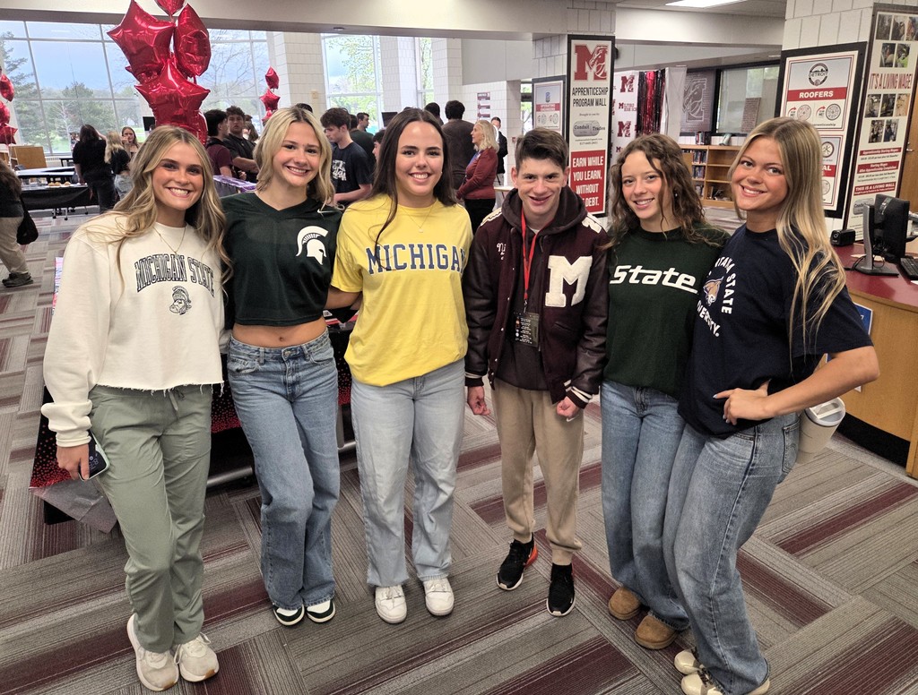 MHS was thrilled to have Decision Day this morning for our graduating seniors! Many photos opportunities, raffle prizes and snacks!