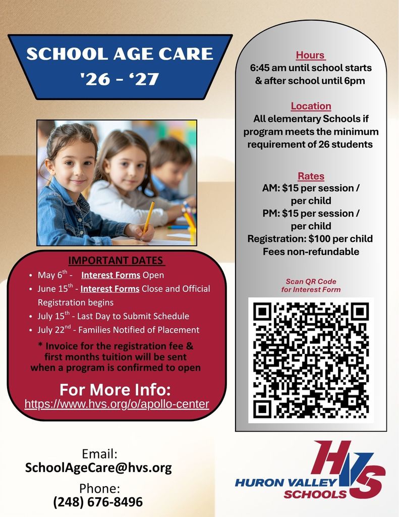 School age care program
