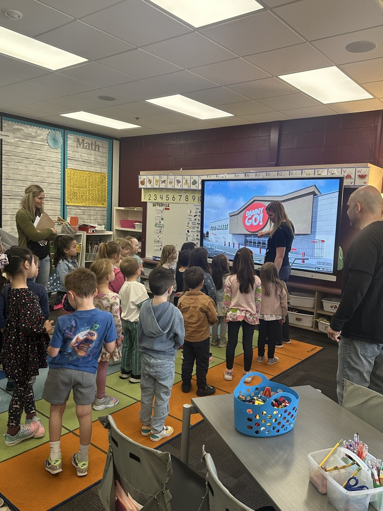 k day students dancing