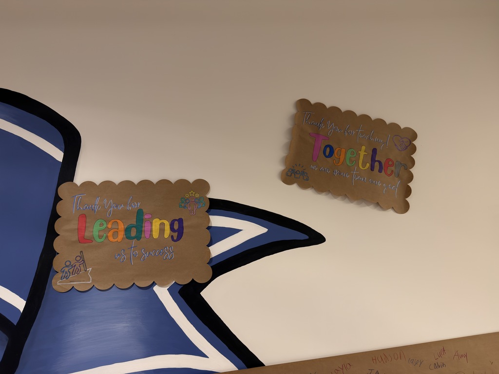 Thank you for the beautiful signs!
