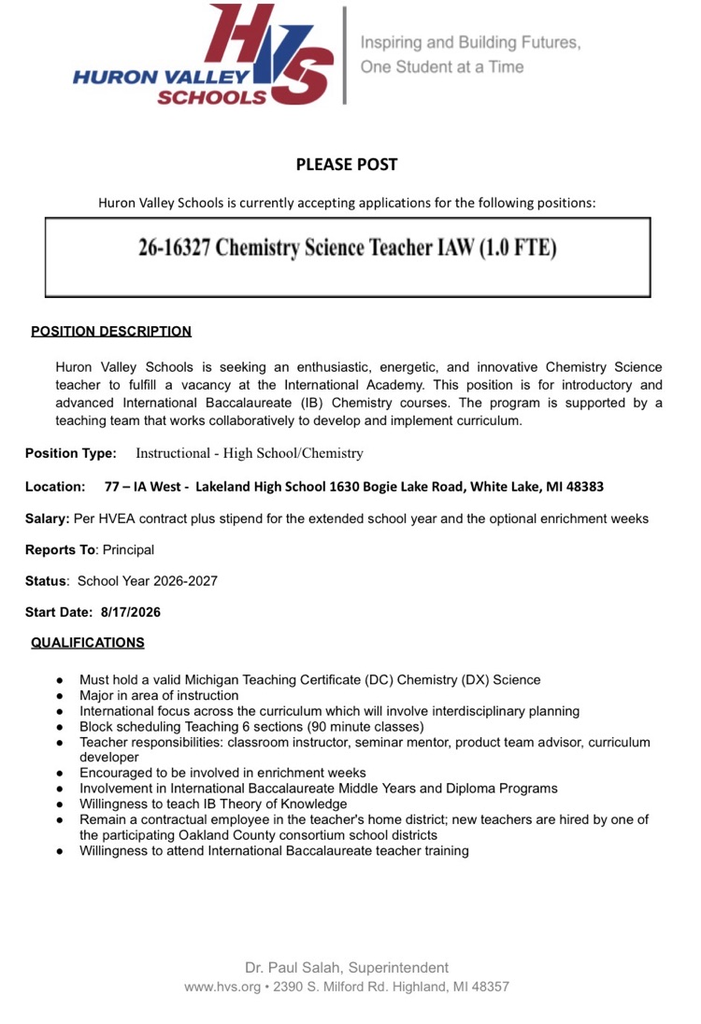 chemistry position 1