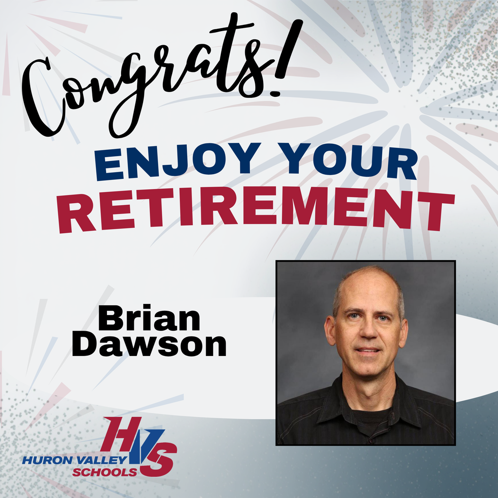 GFX & Photo honoring brian dawson - recent hvs retiree