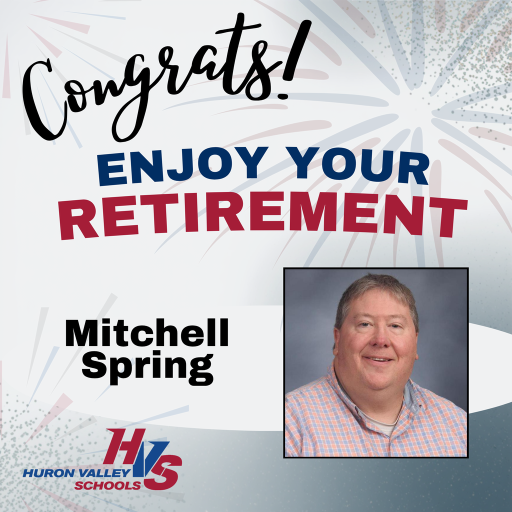 gfx & photo celebrating mitchell spring.. recent hvs retiree
