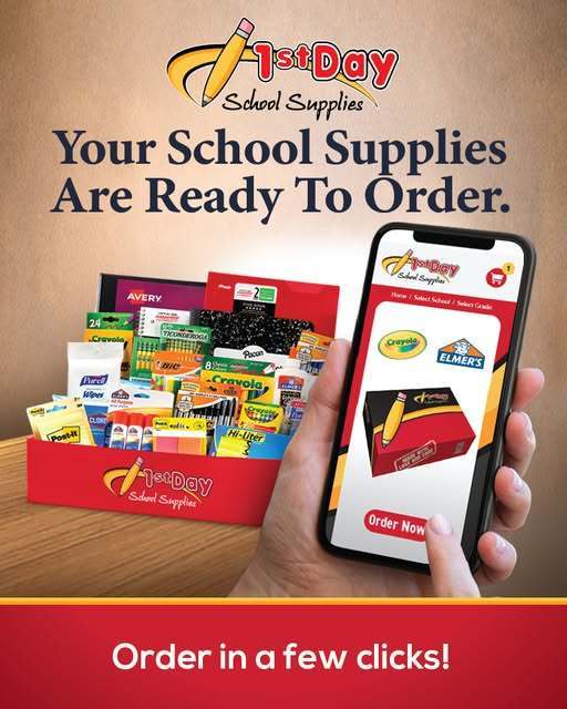 Thanks to our PTA, you can order school supplies today!