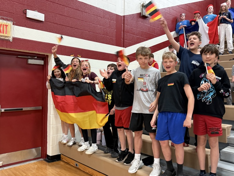 WEB Olympics was a success and our students had a blast! Teamwork, collaboration and school spirit were on full display! Congratulations to Norway for 1st place, Italy took 2nd place and United Kingdom took 3rd. #wearemuir