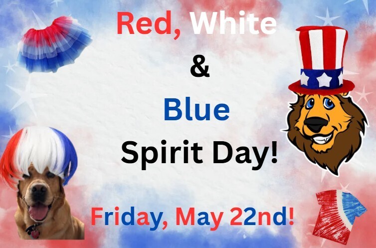 Don't forget our spirit day this Friday!