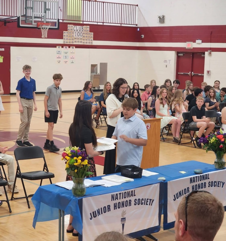 Congratulations to our NJHS students who were honored and inducted at last night's ceremony. The future is bright! #wearemuir
