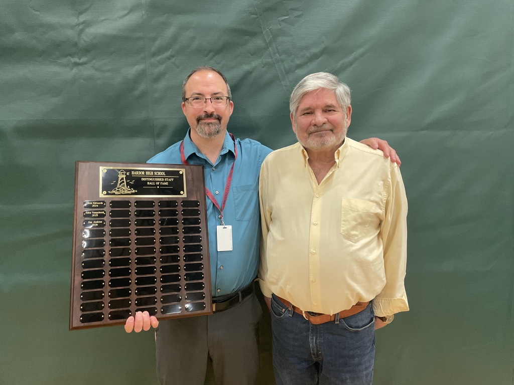 Jim Jenkins dedicated nearly two decades to Harbor High School as an art teacher, mentor and builder, creating innovative learning spaces, supporting countless student projects and continuing to volunteer long after his 2016 retirement.