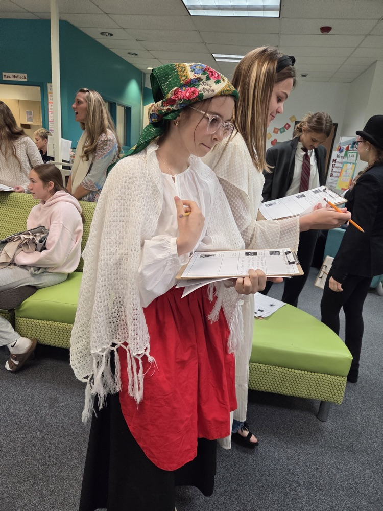 You know it's Ellis Island simulation day at Muir when the hallways looks like New York in 1899. Students had a blast going through this activity with their teachers hard at work! #wearemuir