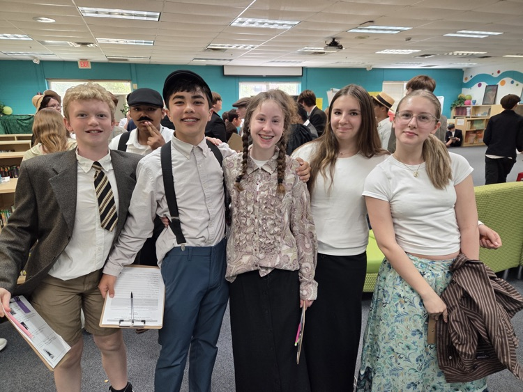 You know it's Ellis Island simulation day at Muir when the hallways looks like New York in 1899. Students had a blast going through this activity with their teachers hard at work! #wearemuir