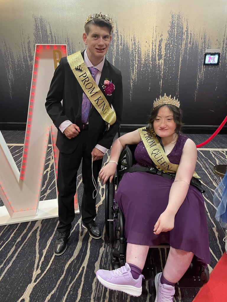 Milford High School is proud to announce Prom King Nick Neher and Prom Queen Rory Werner! 