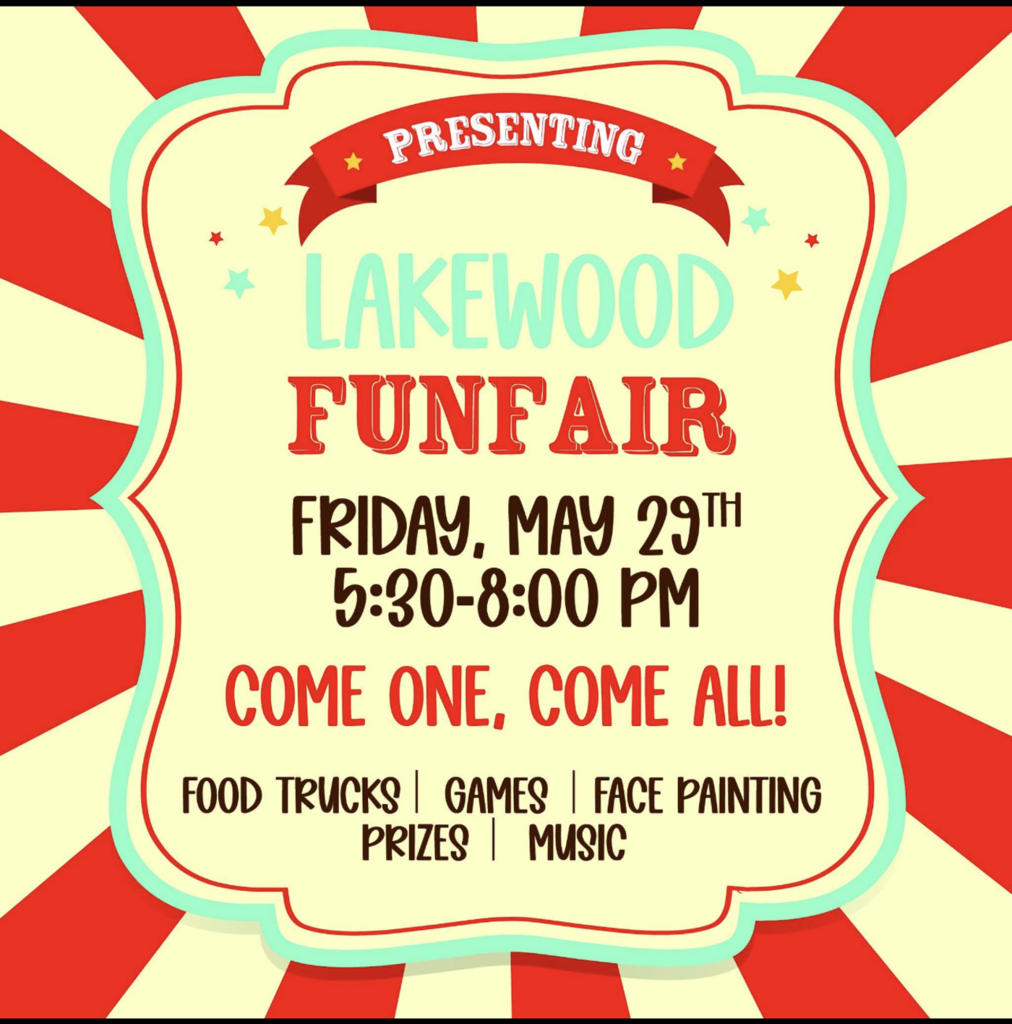 lakewood fun fair flyer