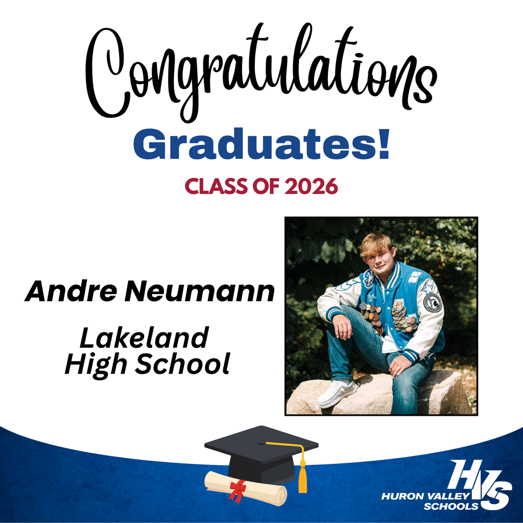 GFX & Photo honoring Andre Neumann-- recent HVS grad
