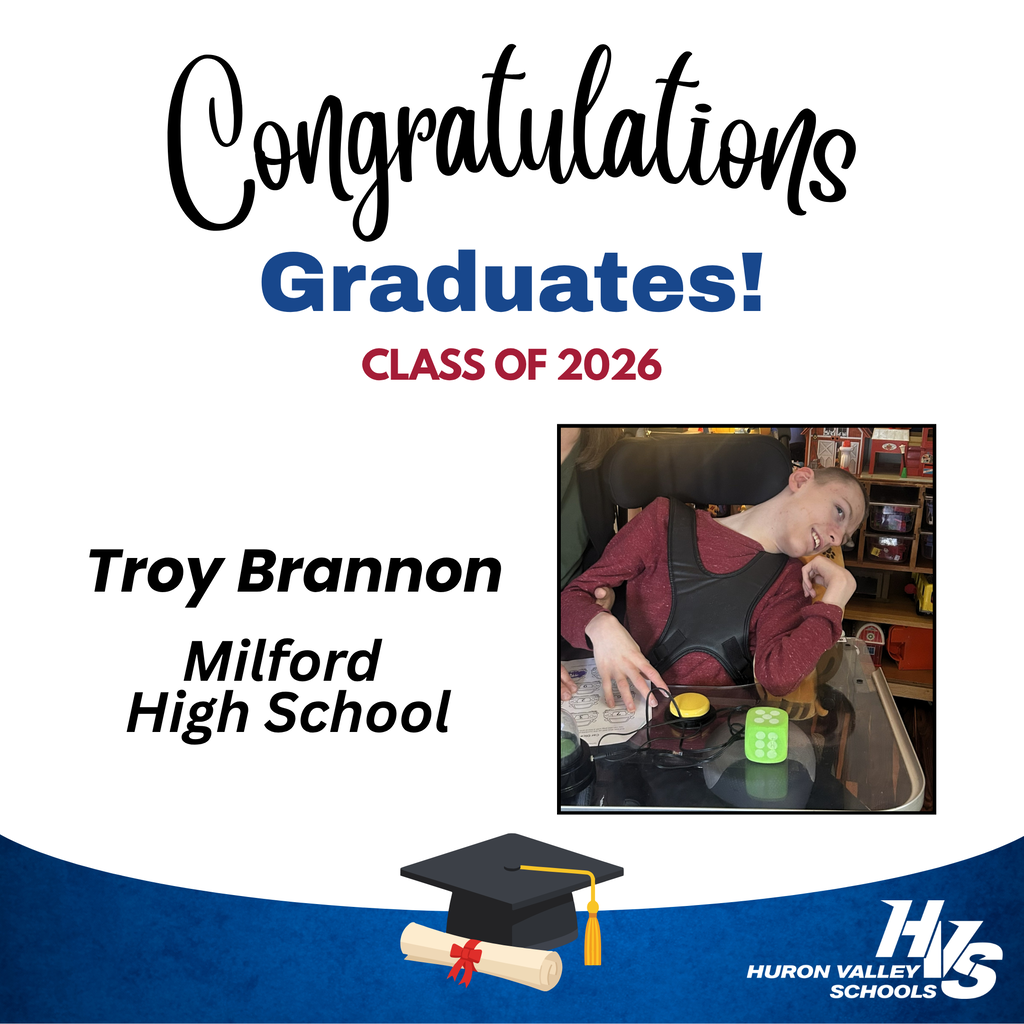 GFX & Photo honoring Troy Brannon -- recent MHS grad