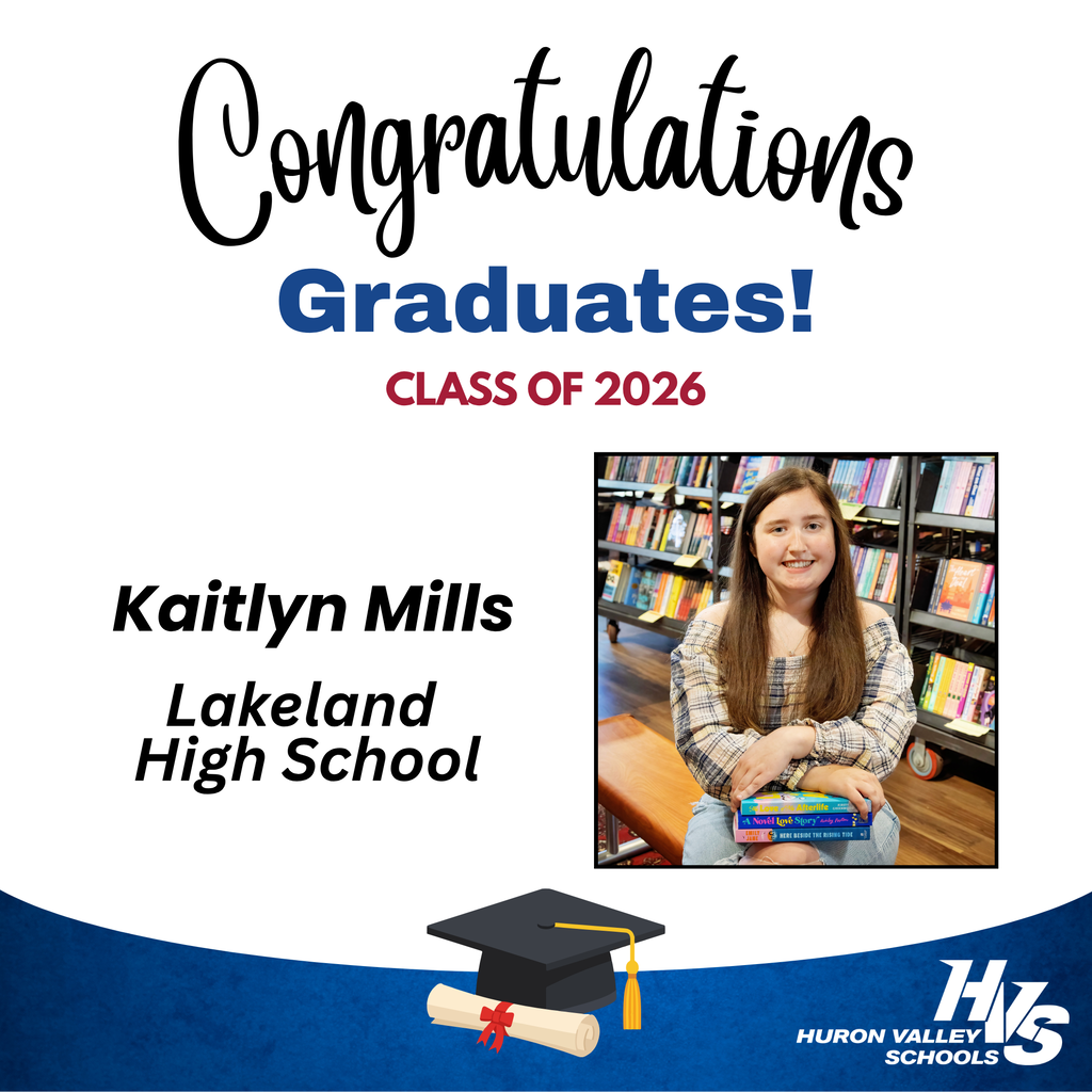 GFX & Photo honoring Kaitlyn Mills -- recent grad