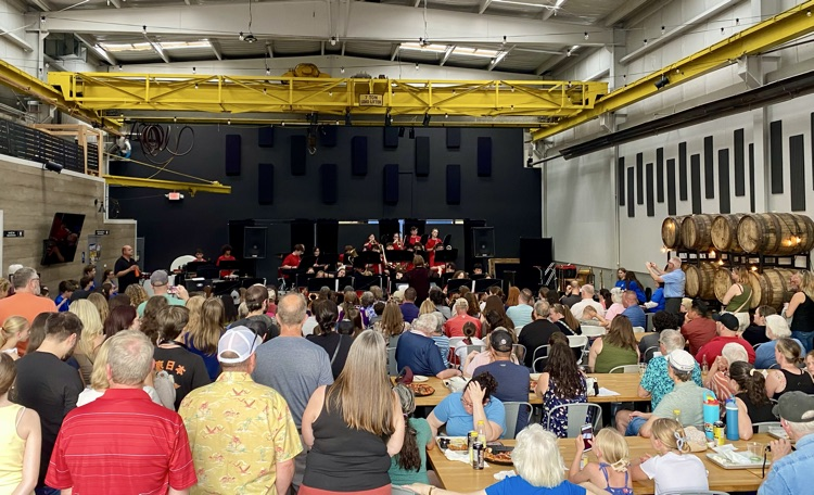 Congratulations to the Muir Jazz Band on their incredible performance at The Warehouse at River's Edge last night! 🔥🔥🔥 #wearemuir