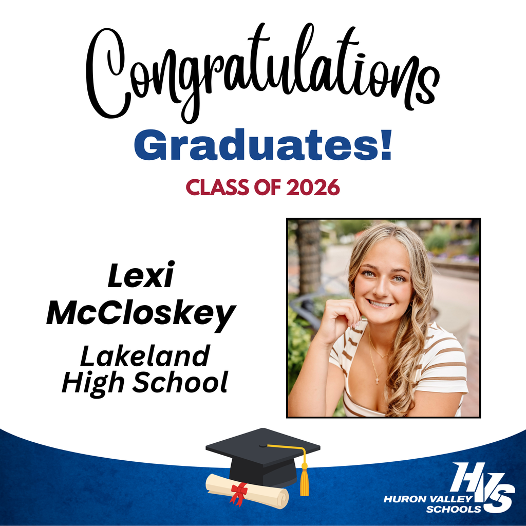 GFX & Photo honoring Lexi mccloskey -- recent LHS grad