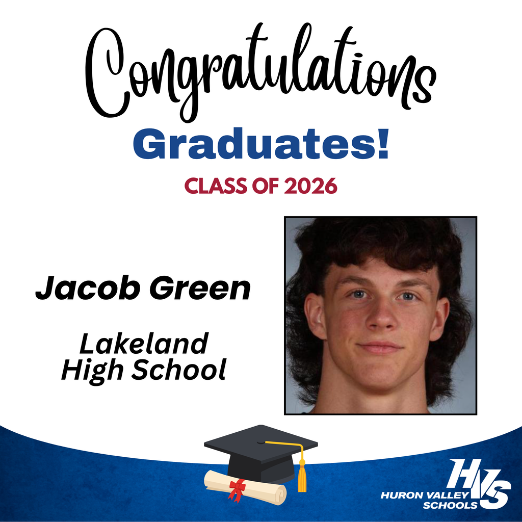 GFX & Photo honoring Jacob Green -- recent LHS grad