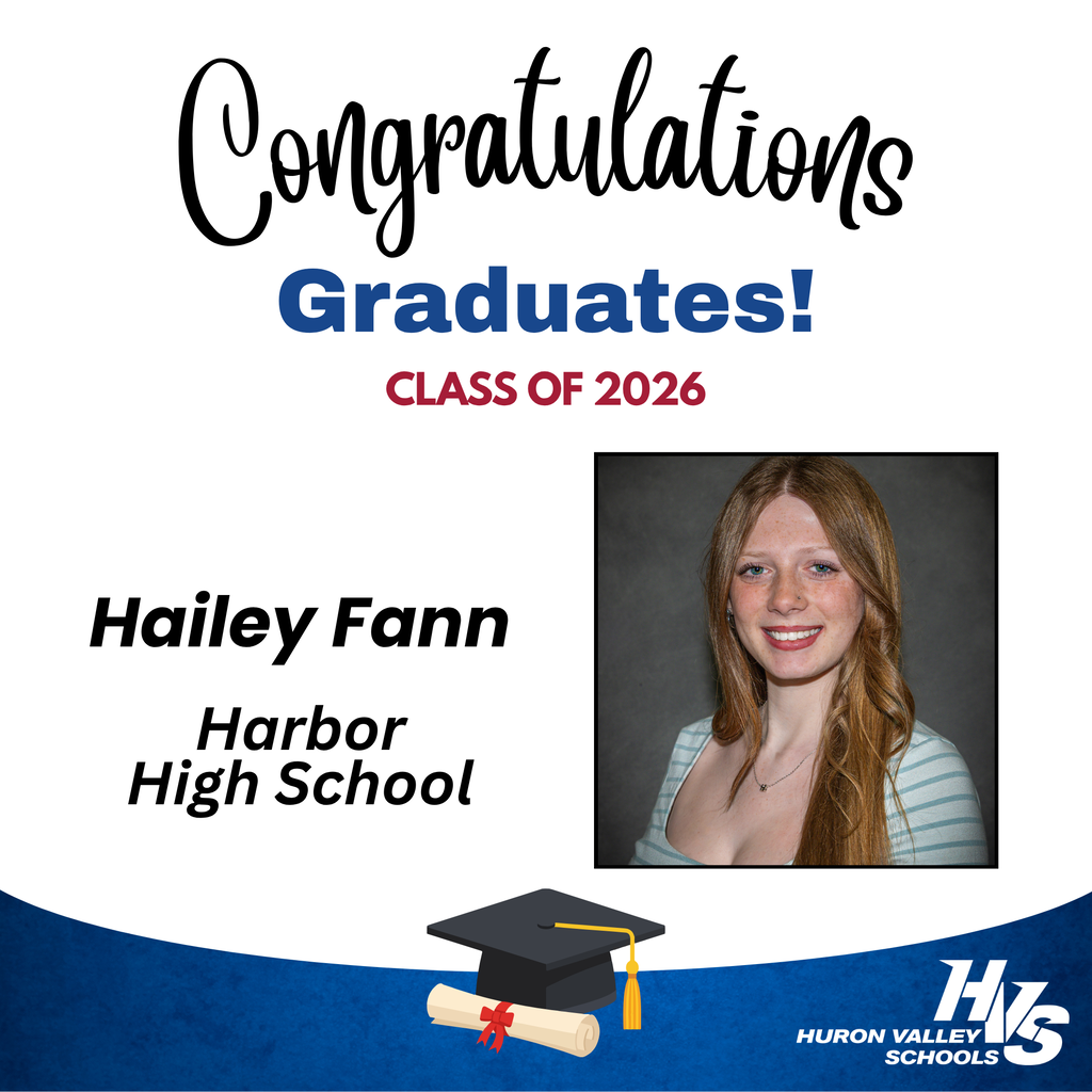 GFX & Photo honoring Hailey Fann-- recent Harbor HS grad