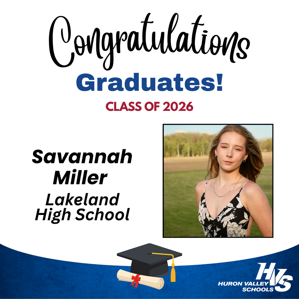 GFX & Photo honoring Savannah Miller -- recent LHS grad