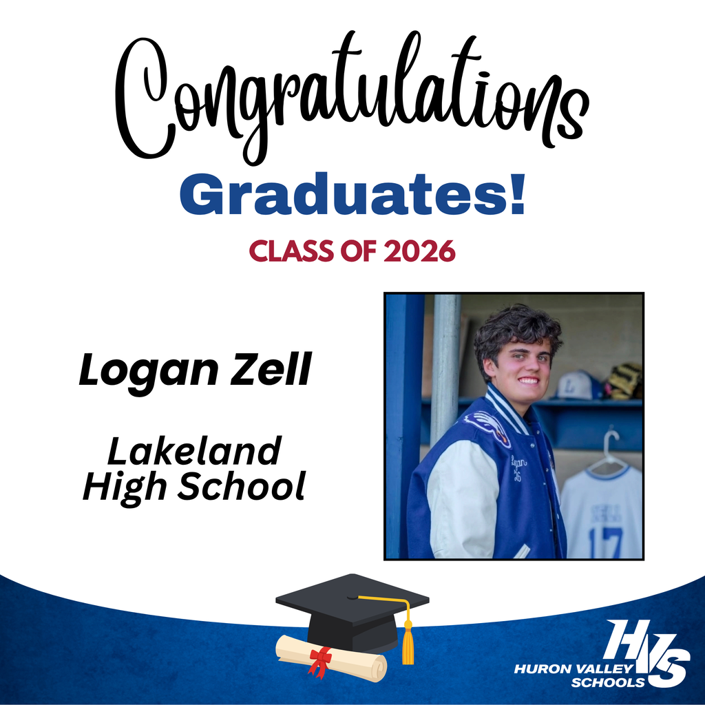 GFX & Photo honoring Logan Zell -- recent LHS grad