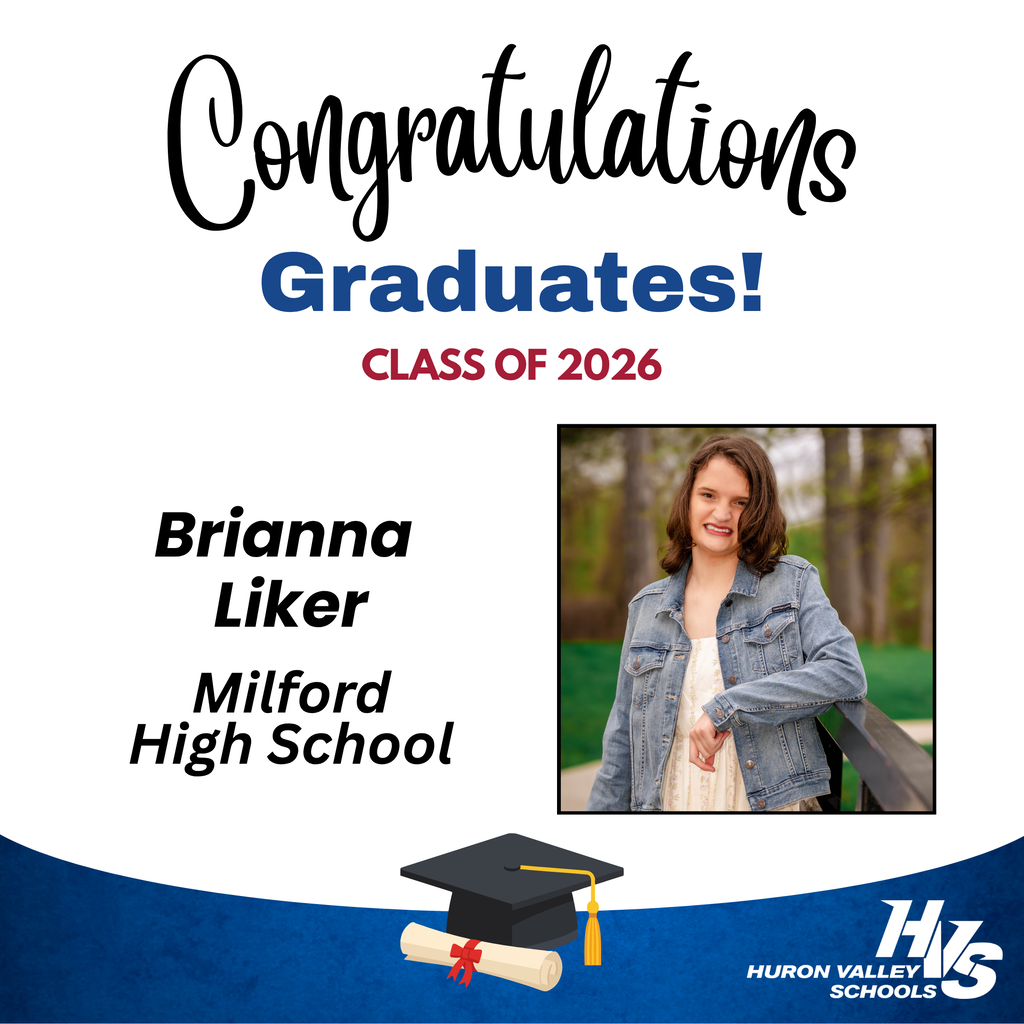 GFX & Photo honoring Brianna Liker -- recent MHS grad