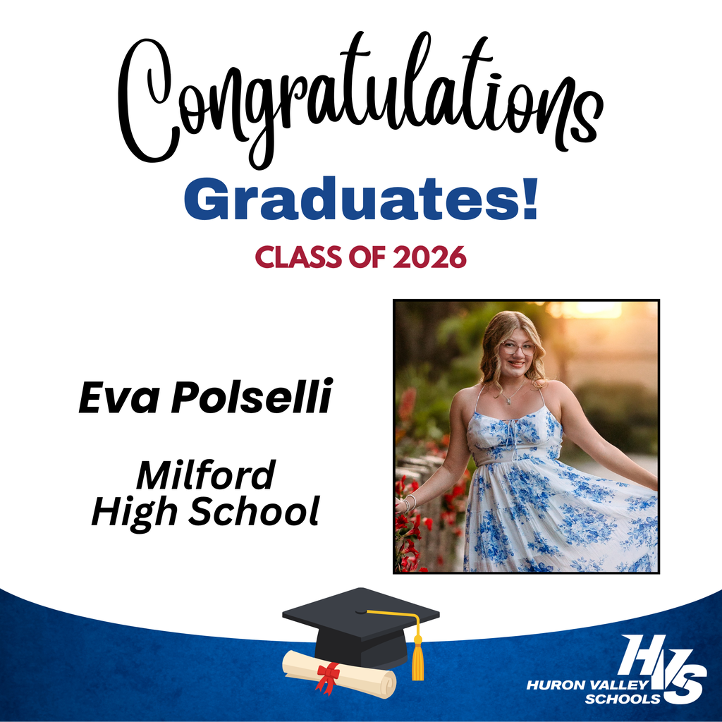 GFX & Photo honoring Eva Polselli-- recent MHS grad