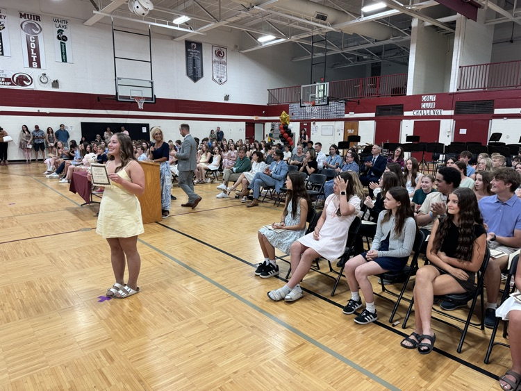 Congratulations to all of the Muir students who were recognized at our Academic Honors Night! Keep up the great work! #wearemuir