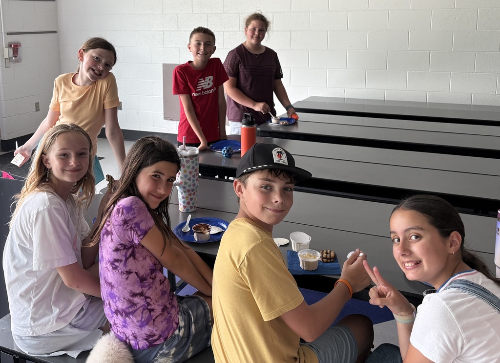 Our safeties enjoyed an ice cream treat!