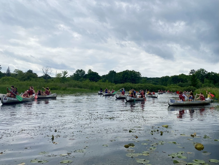 Canoeing, Paradise Park and Cedar Point. What a great day to be a Muir Colt! #wearemuir