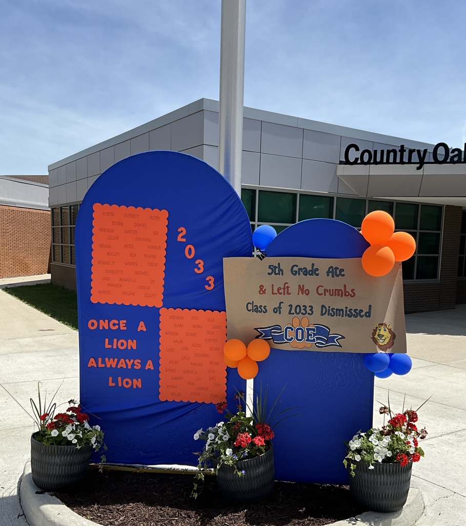 Congratulations 5th grade