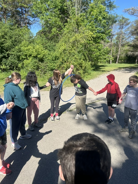 Ms. Buell and Mr. Williams class had an amazing time at camp this year. Thank you to OTIA Sports, Professional Movers, Drafting Table and Acorn Farm for supporting this opportunity for our students! #wearemuir