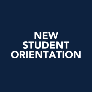 New Student Orientation