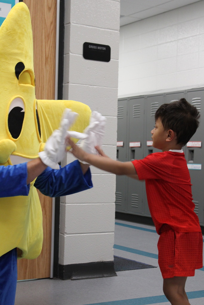 Apollo Open House Sparkles and child