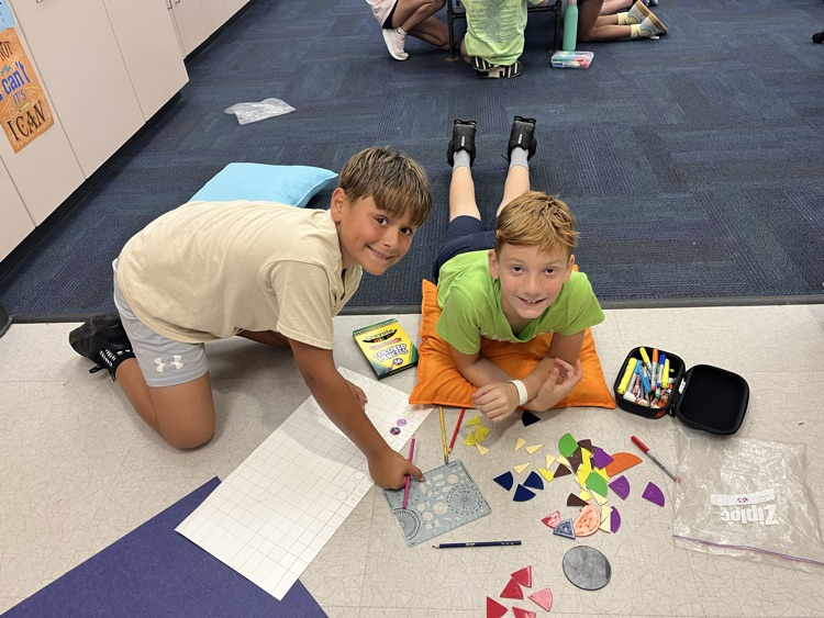 students learning math 