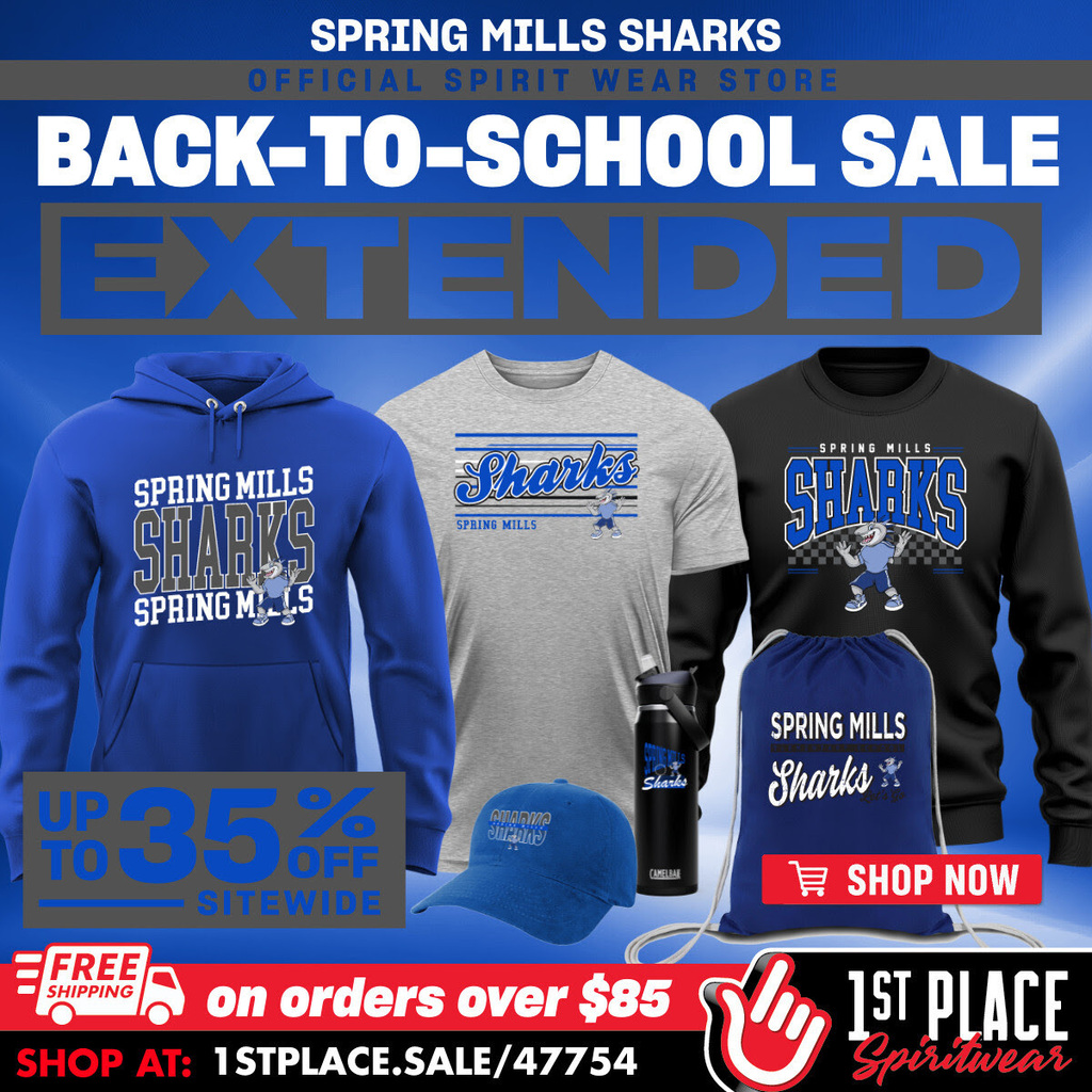 Back to school spirit wear sale extended