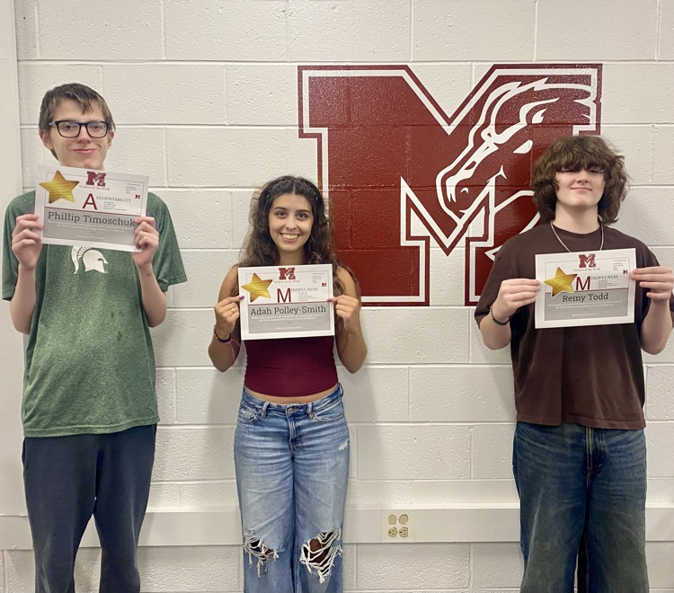 Congratulations to our Students of the Week! #BeaMAV