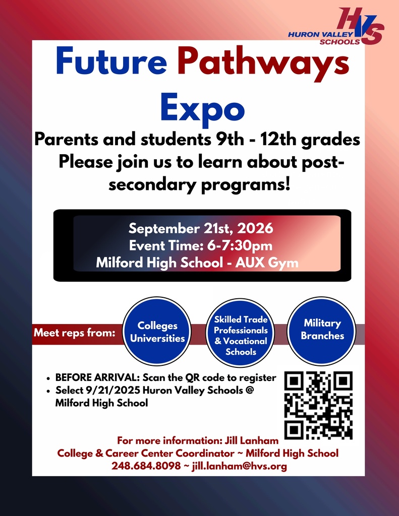 TONIGHT! Awesome opportunity for all high school students. In the MHS Aux Gym 6-7:30pm.