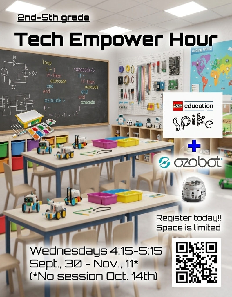 Spring Mills Tech Empower Hour Info